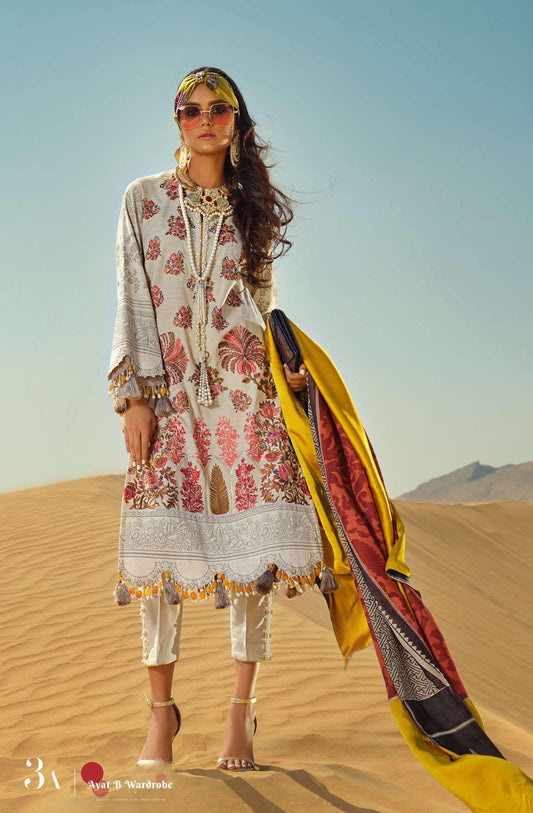 03 - A (Sana Safinaz Winter Shawl'19)