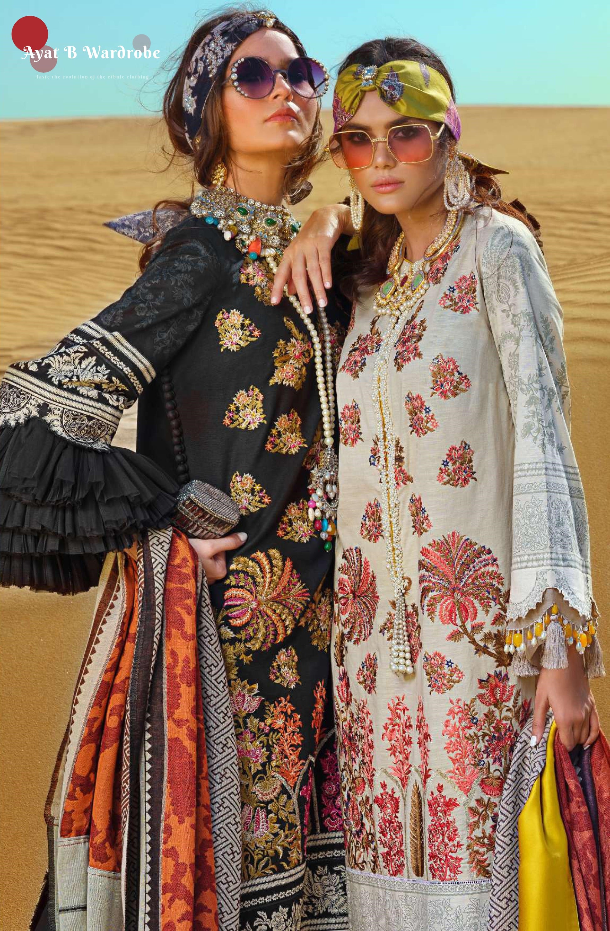 03 - A (Sana Safinaz Winter Shawl'19)