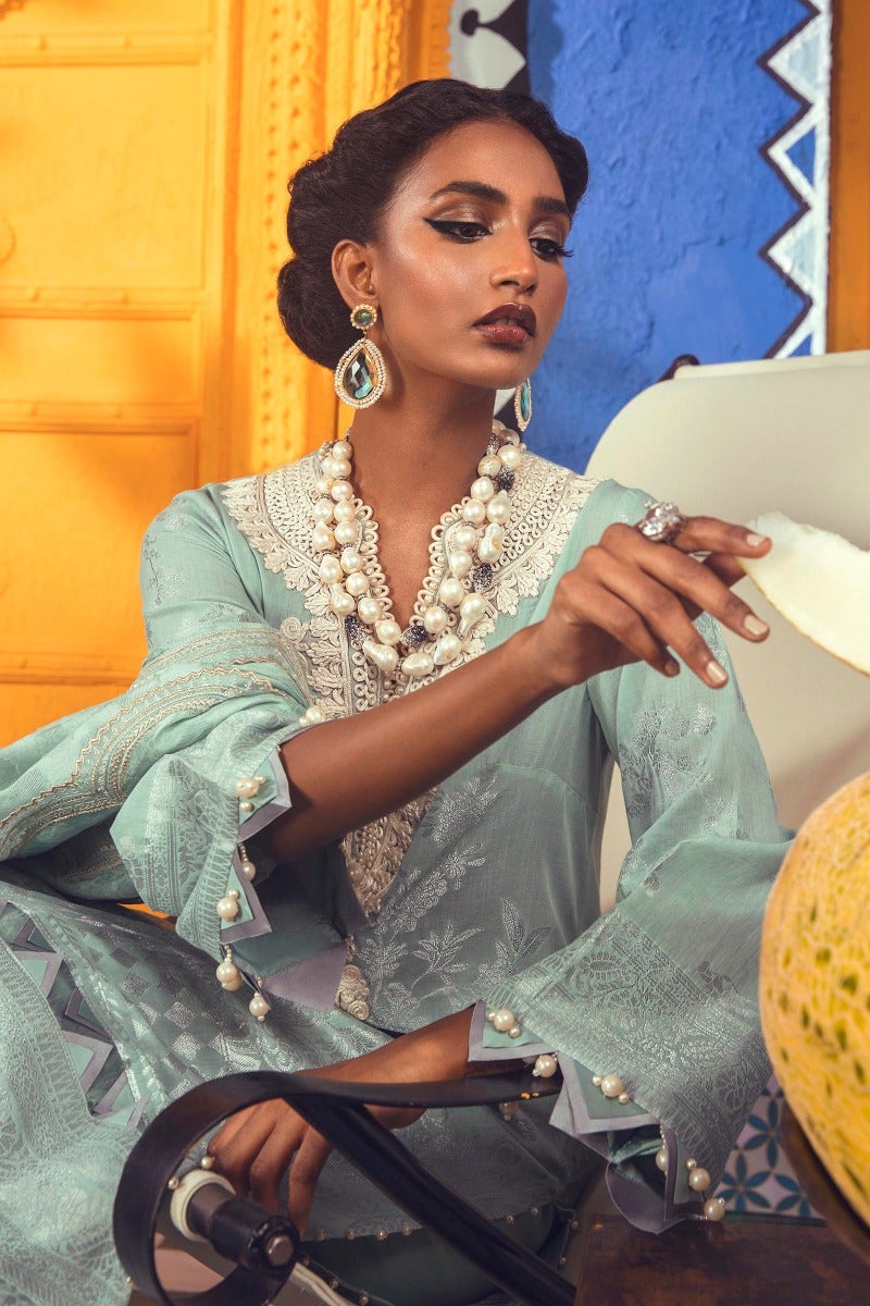 C211-003B-CU | Sana Safinaz | Woven Collection | Pre-Fall'21