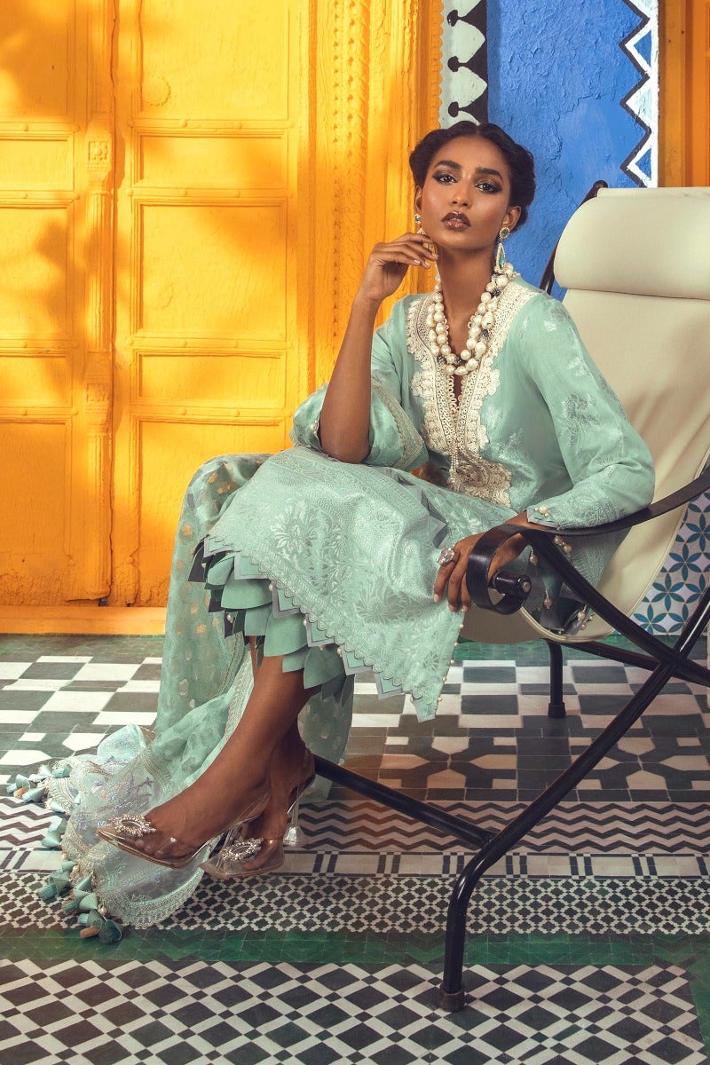 C211-003B-CU | Sana Safinaz | Woven Collection | Pre-Fall'21