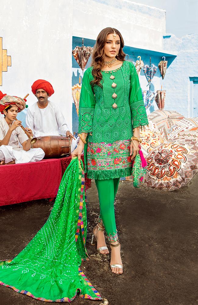 BCCD-04 | ALZOHAIB | Bandhani Lawn Collection 2020