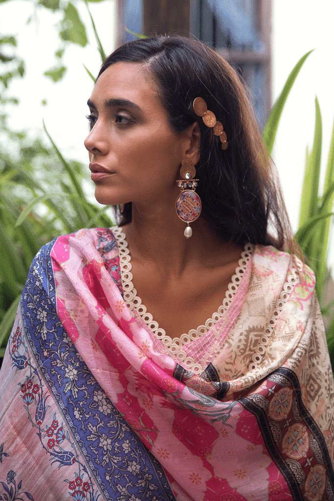 QLL-14 | Qalamkar | Luxury Lawn 2020