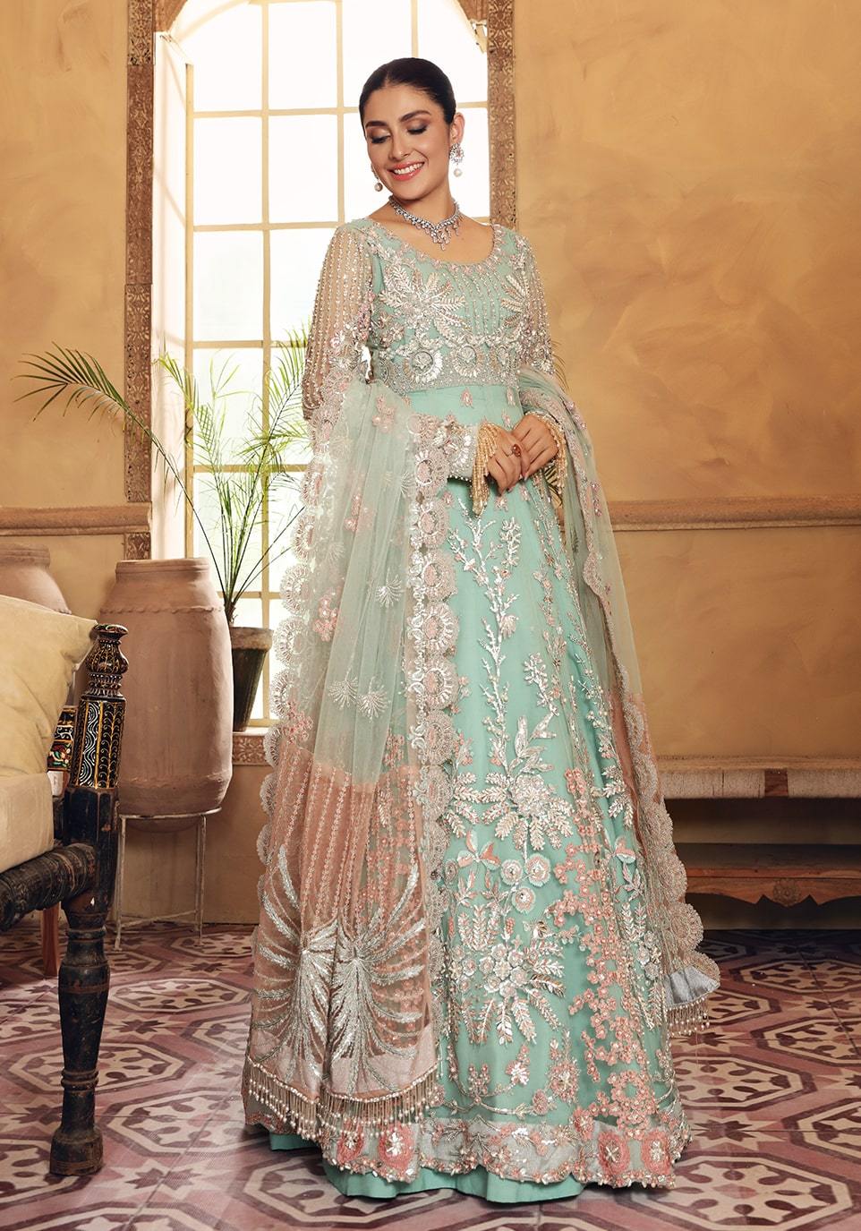 EBC-03 Aquamarine | Elaf | Bridal Collection 2021
