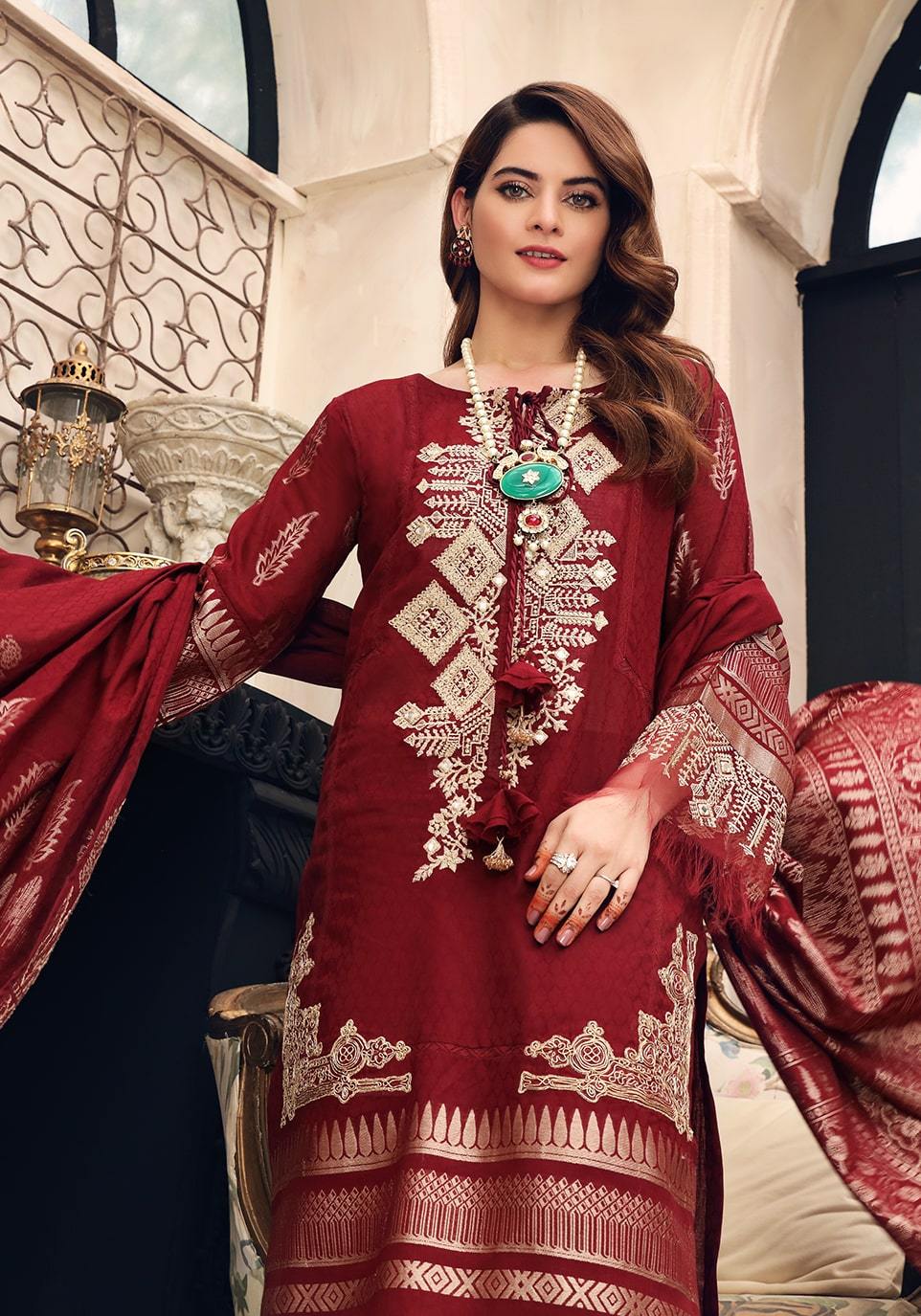 EPF-08 Senoria | Elaf | Festive Chikankari 2021