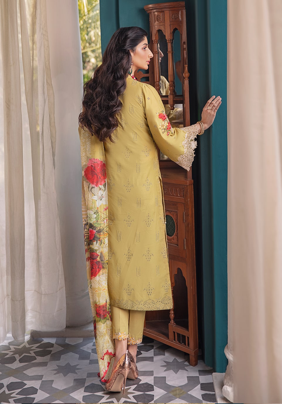 EFC7 - Opulencia | Elaf | Festive Chikankari 2022