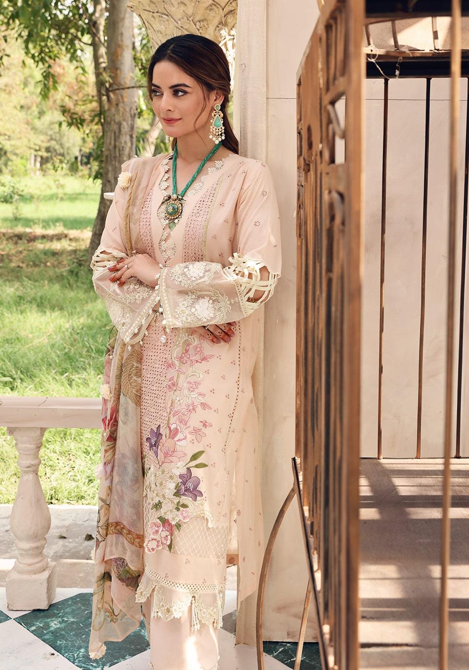 EPF- 6 Carnation | Elaf | Festive Chikankari 2021