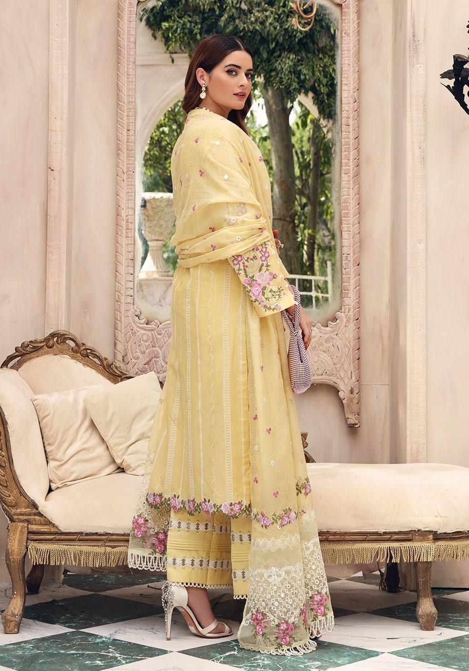 EPF- 2 B Morning Sun | Elaf | Festive Chikankari 2021