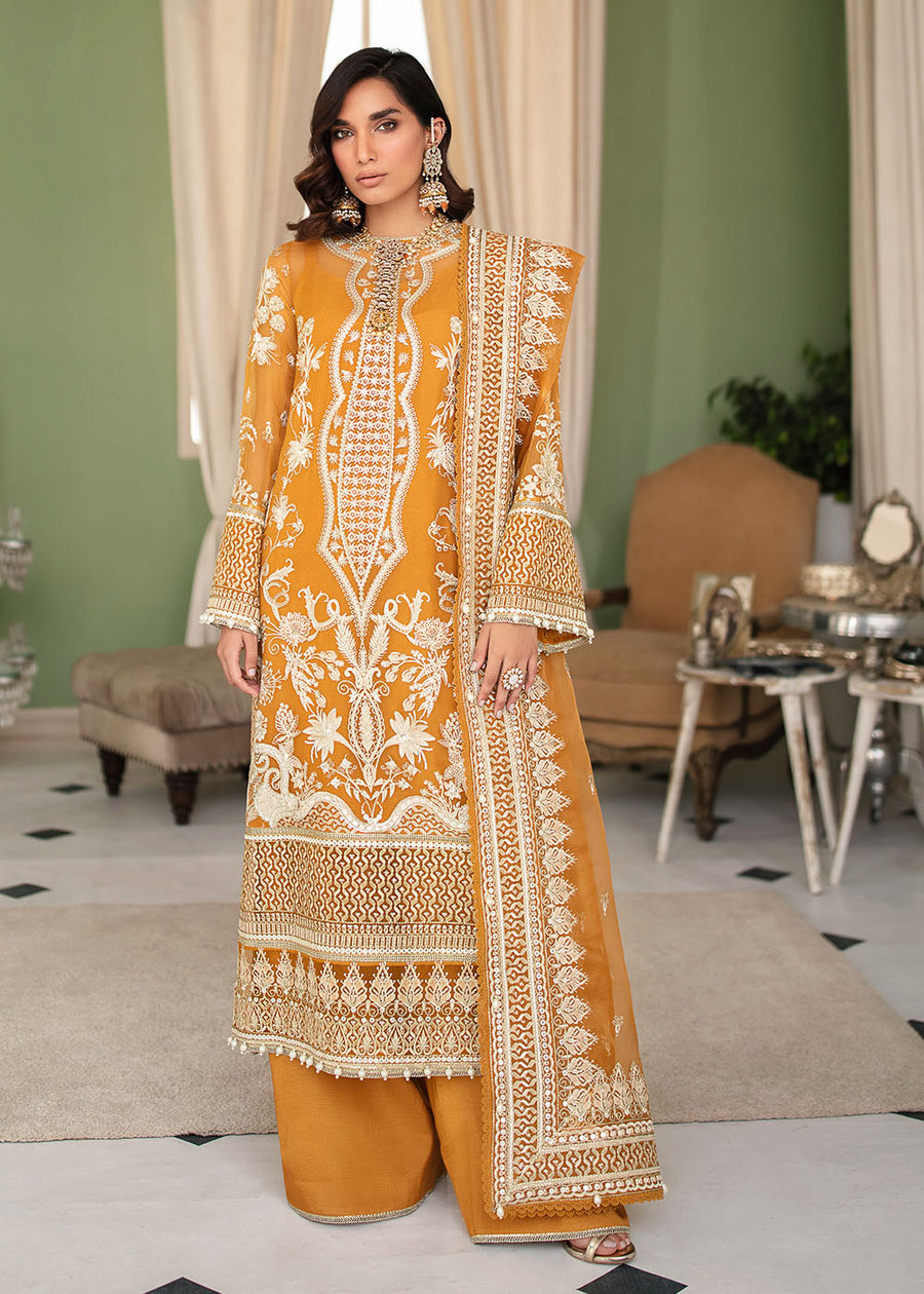 Serene | Afrozeh | La Fuchsia Unstitched Collection 2023