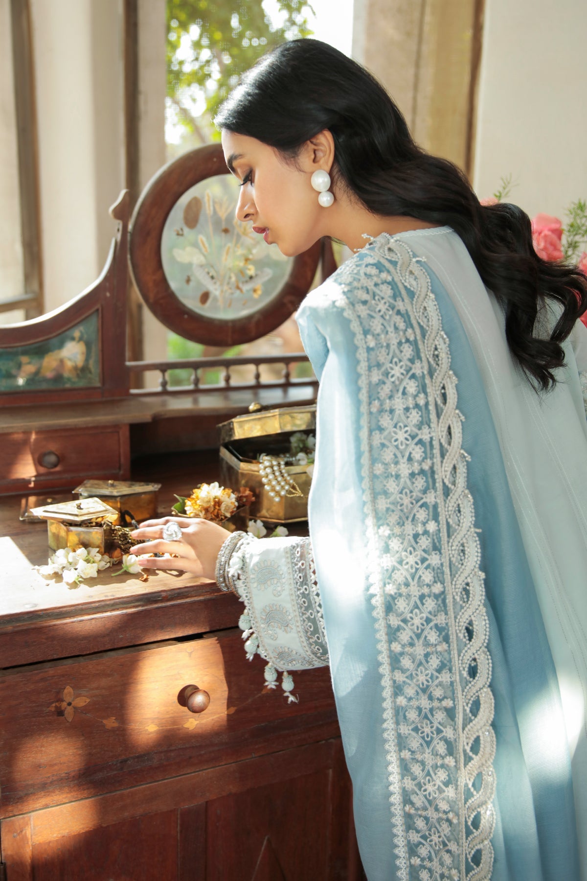 SV08-D07 | Baroque | Embroidered Swiss Viole Lawn 2022