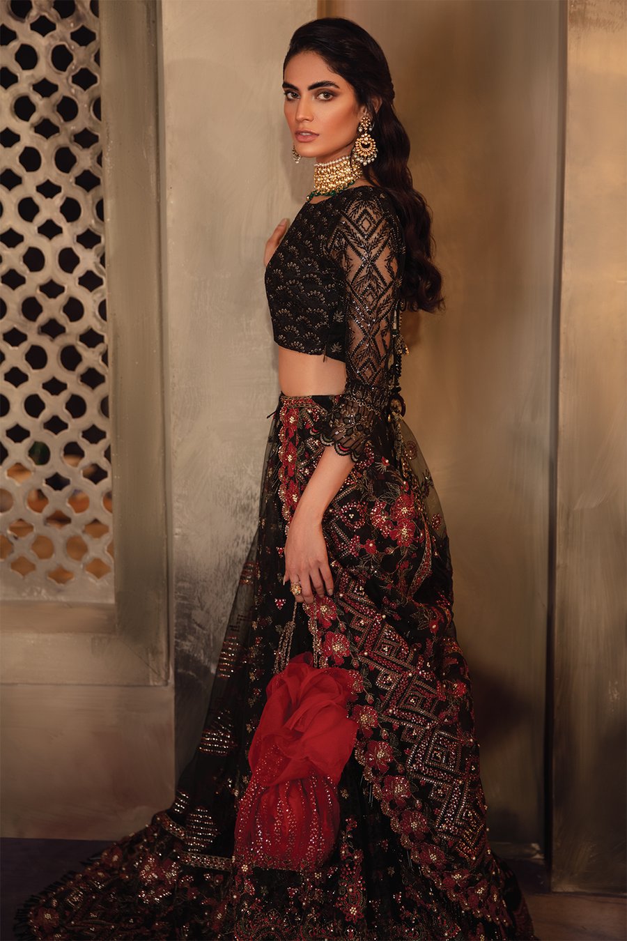 IMC- 10 ROCOCO - 3PC | Iznik | Meraki Luxury Chiffon 2021