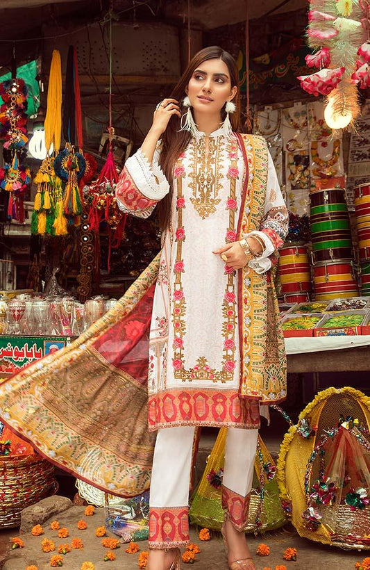 RNE20 - 04A | ALZOHAIB | Rung Embroidered Collection'20