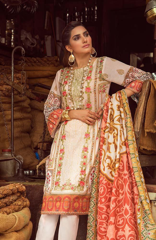 RNE20 - 04B | ALZOHAIB | Rung Embroidered Collection'20