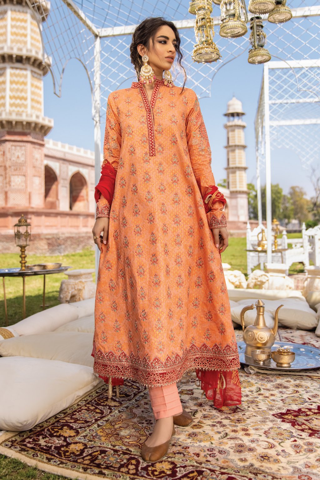 FL-01 QILA (3PC) | Iznik Festive Lawn Collection 2021