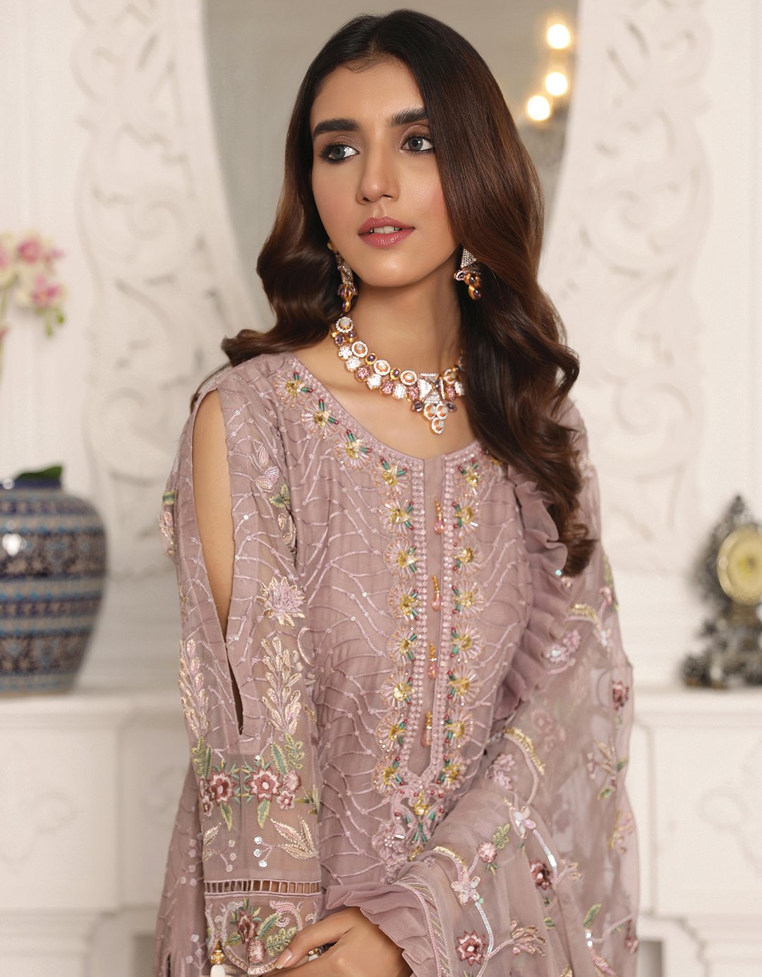 LR-04 | Emaan Adeel | Lamour Luxury Chiffon