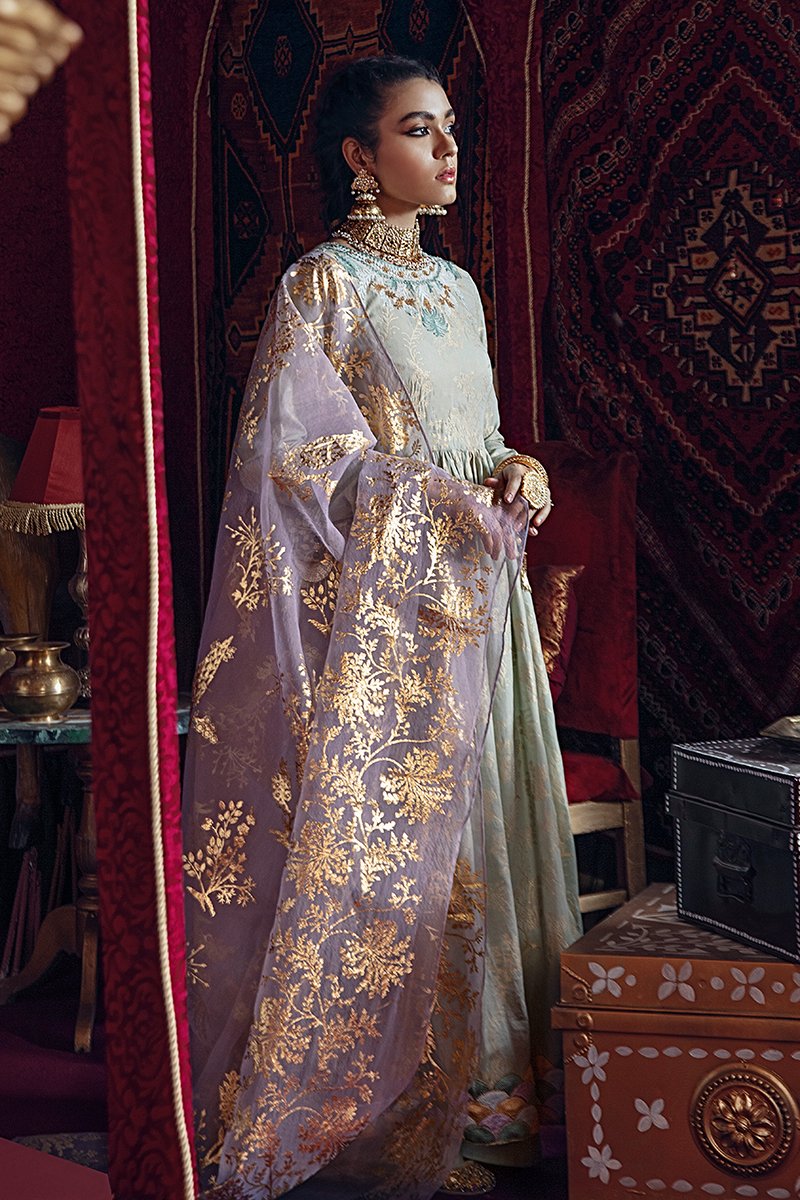 Bustan-e-Gul-B | Cross Stitch | Razia Sultan | Unstitched Luxury Eid Collection'20