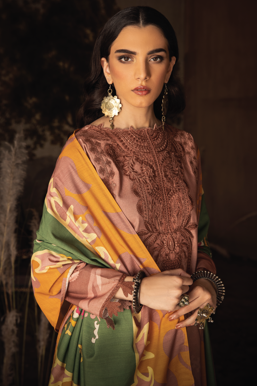 ILC 11 ROSHNI - 3PC | Iznik | Zarafshan Linen Collection 2021