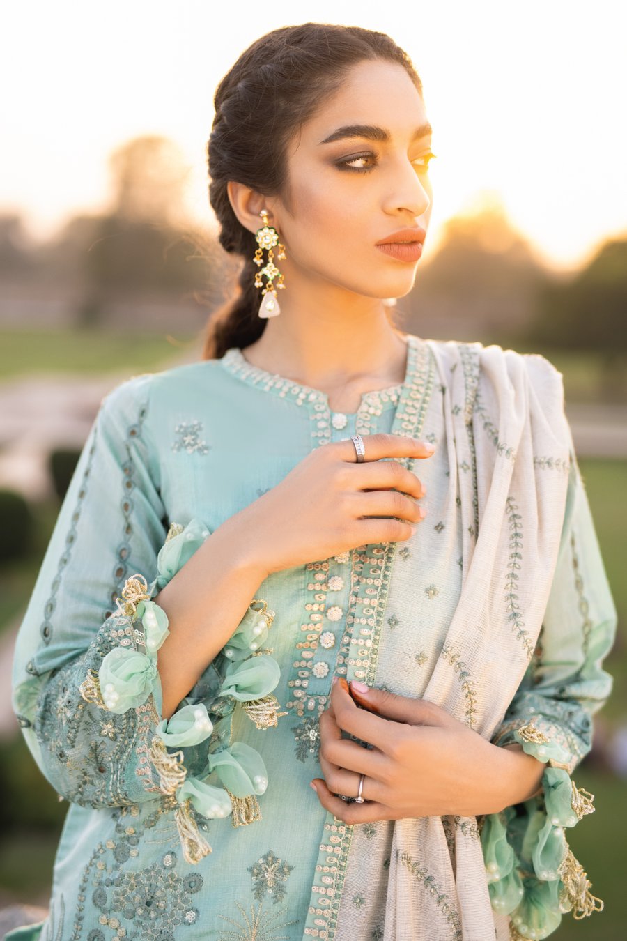 FL-02 BAHAAR (3PC) | Iznik Festive Lawn Collection 2021