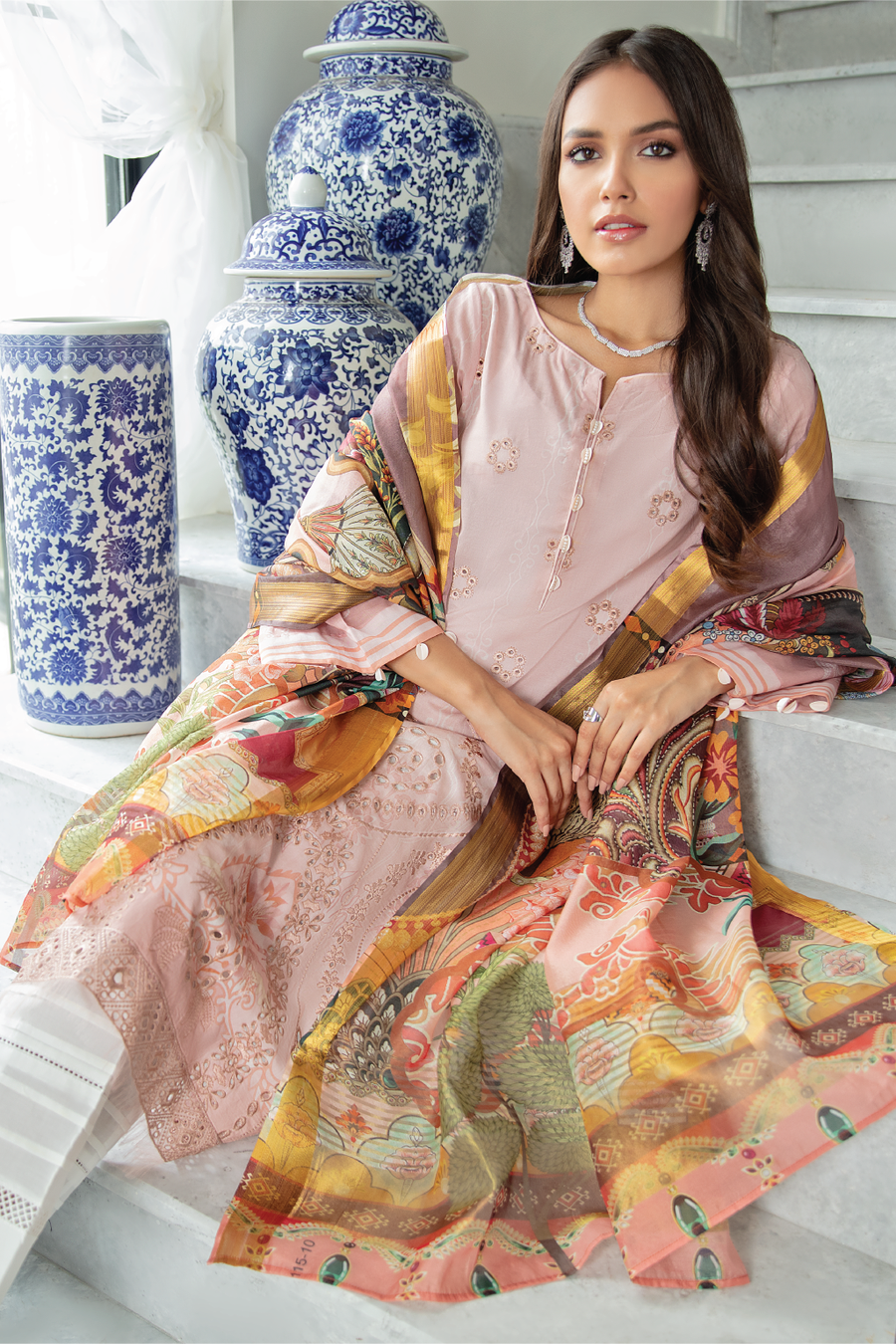 EL-02 Soft Pink (3PC) | Iznik | Festive Eid Edition'21