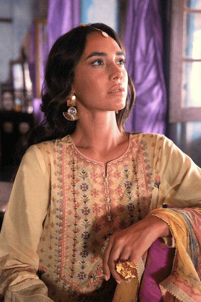 QLL-10 | Qalamkar | Luxury Lawn 2020