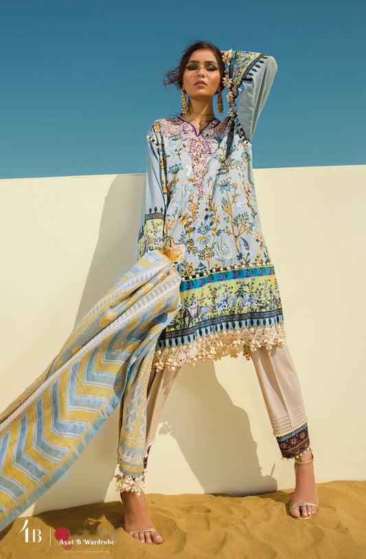 04 - B (Sana Safinaz Winter Shawl'19)