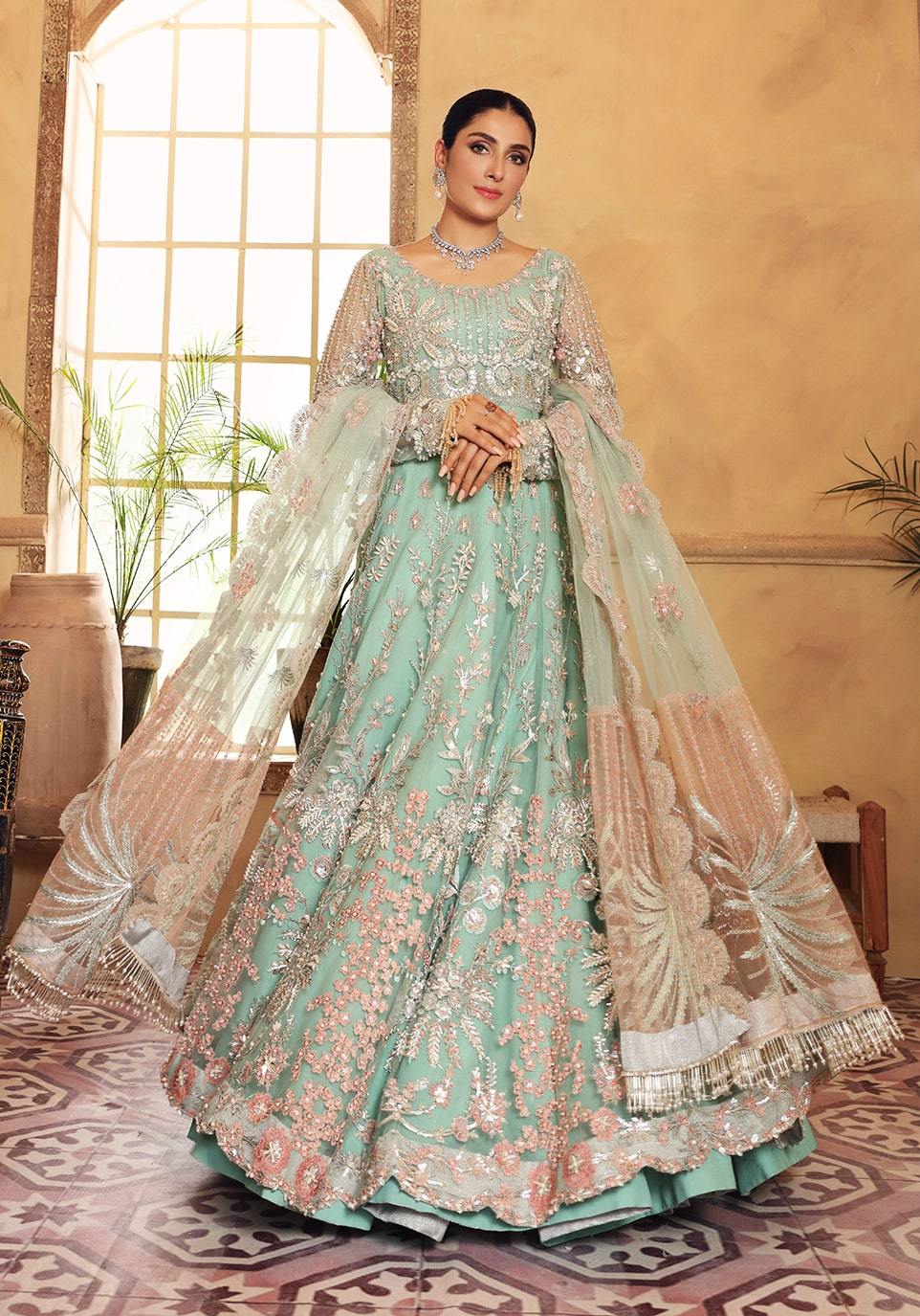 EBC-03 Aquamarine | Elaf | Bridal Collection 2021