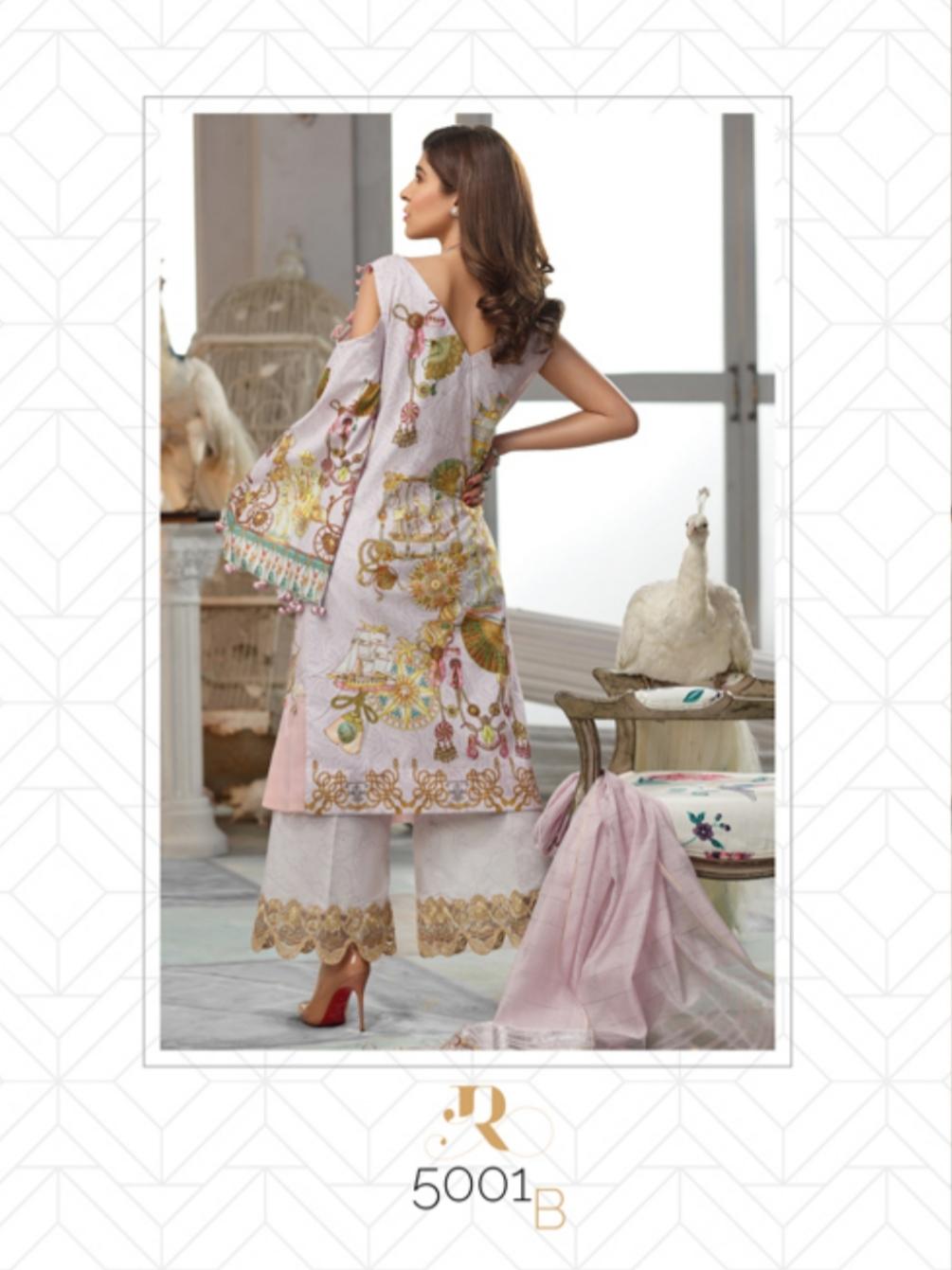 5001B - (3 Piece Lawn) Rang Rasiya