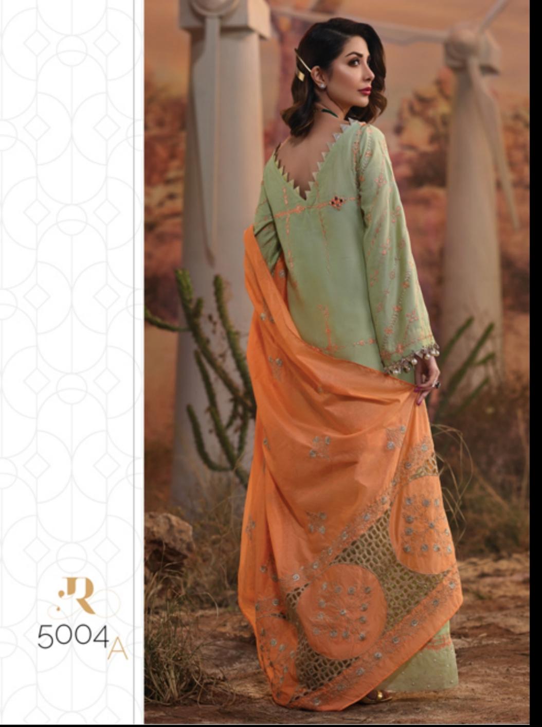 5004A- (3 Piece Lawn) Rang Rasiya