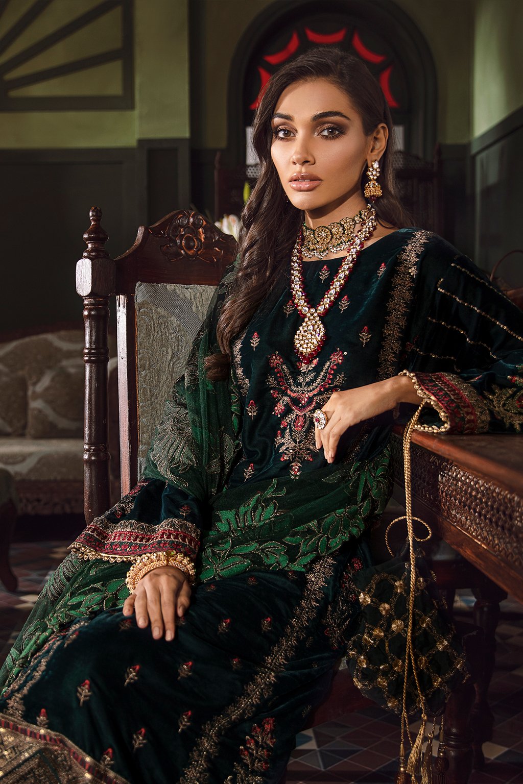 IVC20-06 Sarv (3PC) | Iznik | Mehrak Festive Collection 20