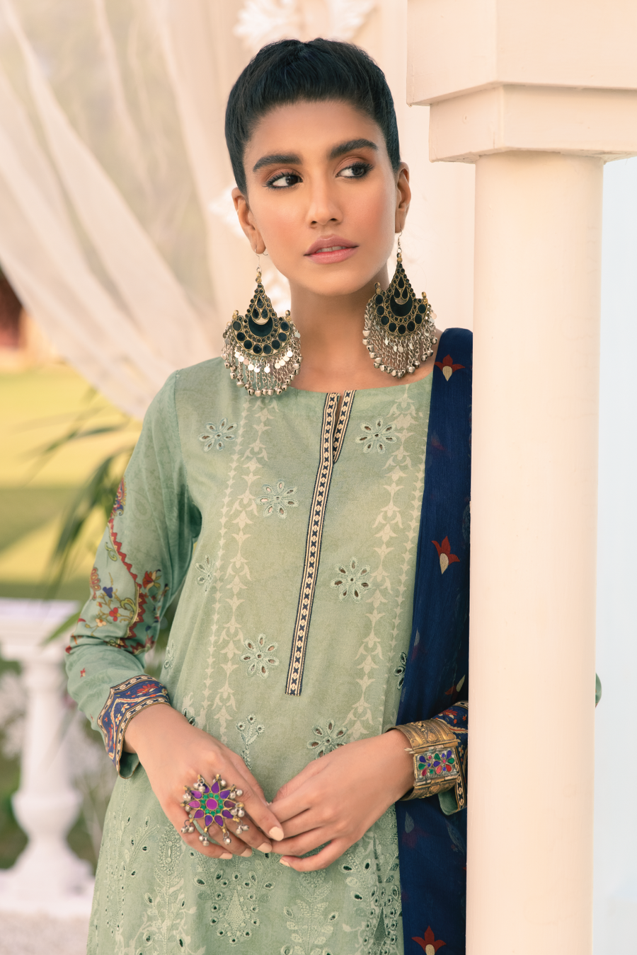 GL-05 Sulh (3PC) | Iznik Guzel Lawn Collection'21