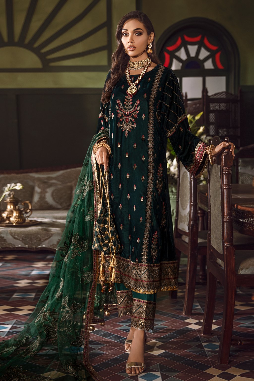 IVC20-06 Sarv (3PC) | Iznik | Mehrak Festive Collection 20