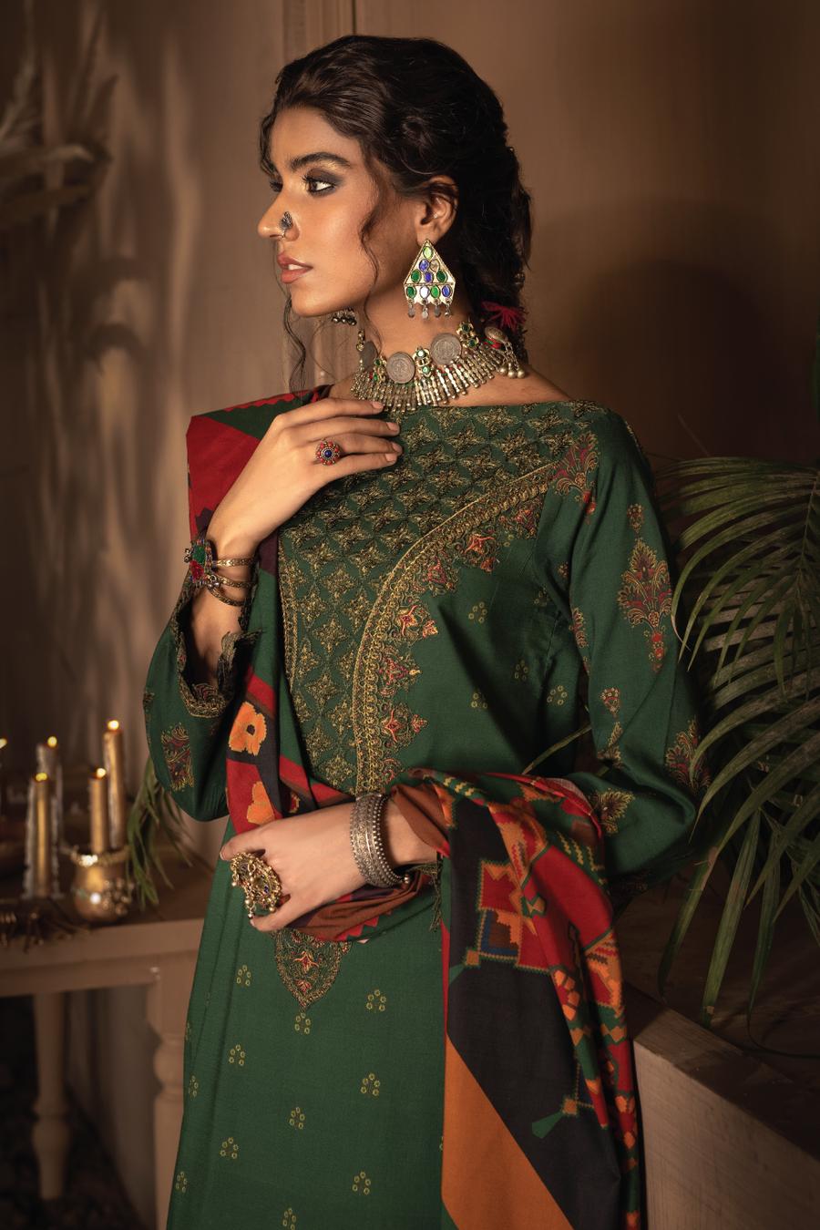 ILC 08 KHUDRAH - 3PC | Iznik | Zarafshan Linen Collection 2021