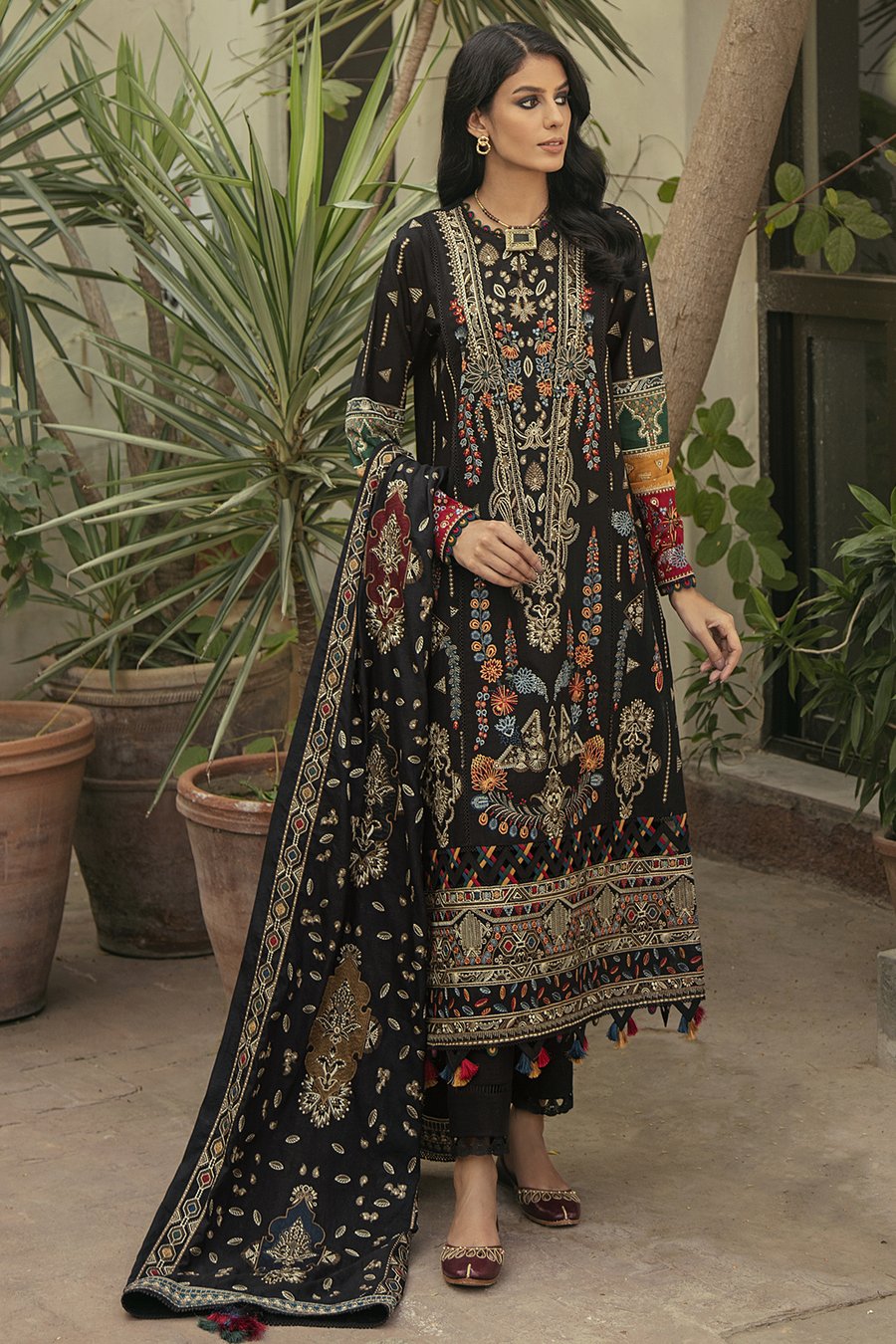 Seyah | Jazmin | Daastan Luxury Winter Collection 2021