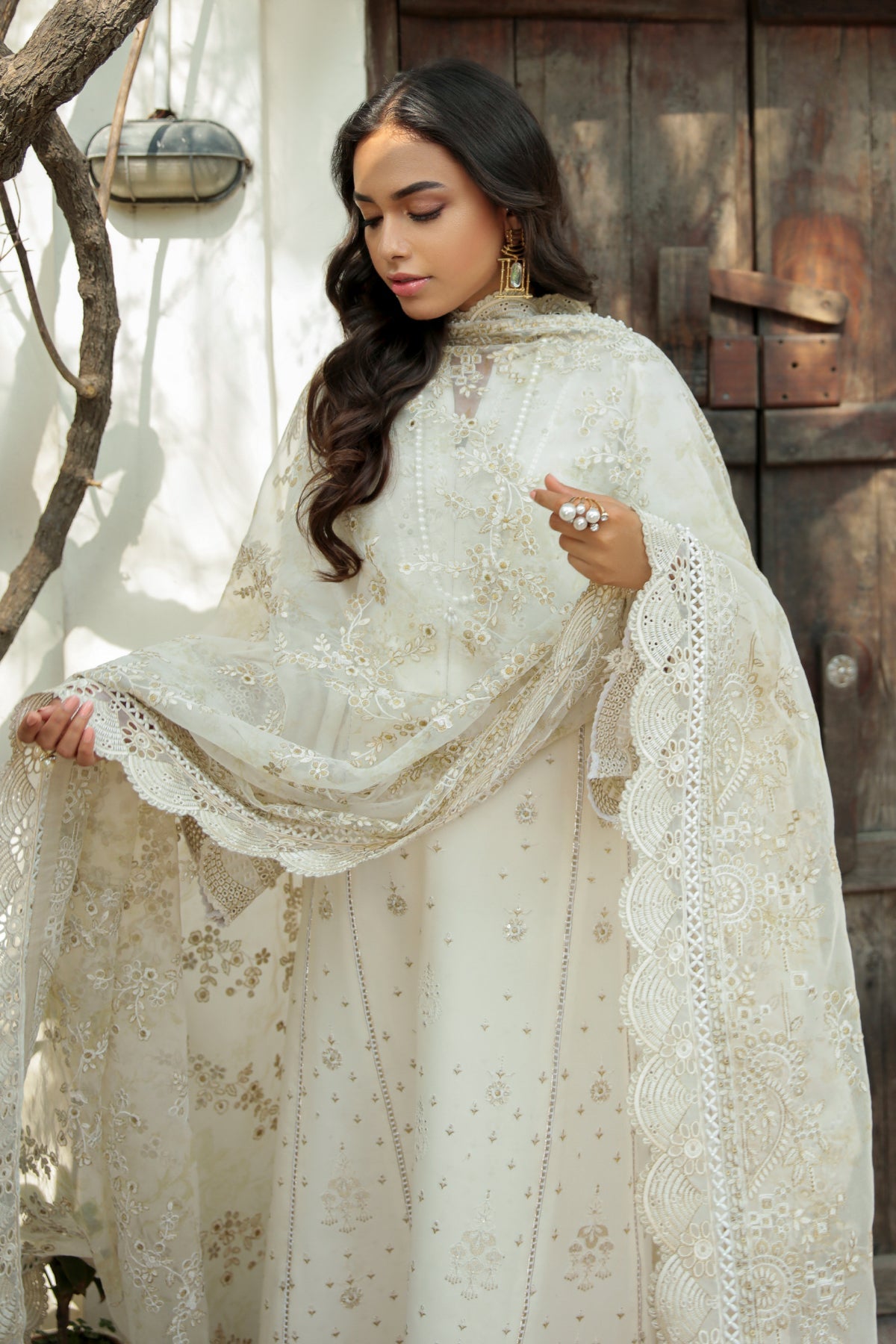 SV08-D02 | Baroque | Embroidered Swiss Viole Lawn 2022