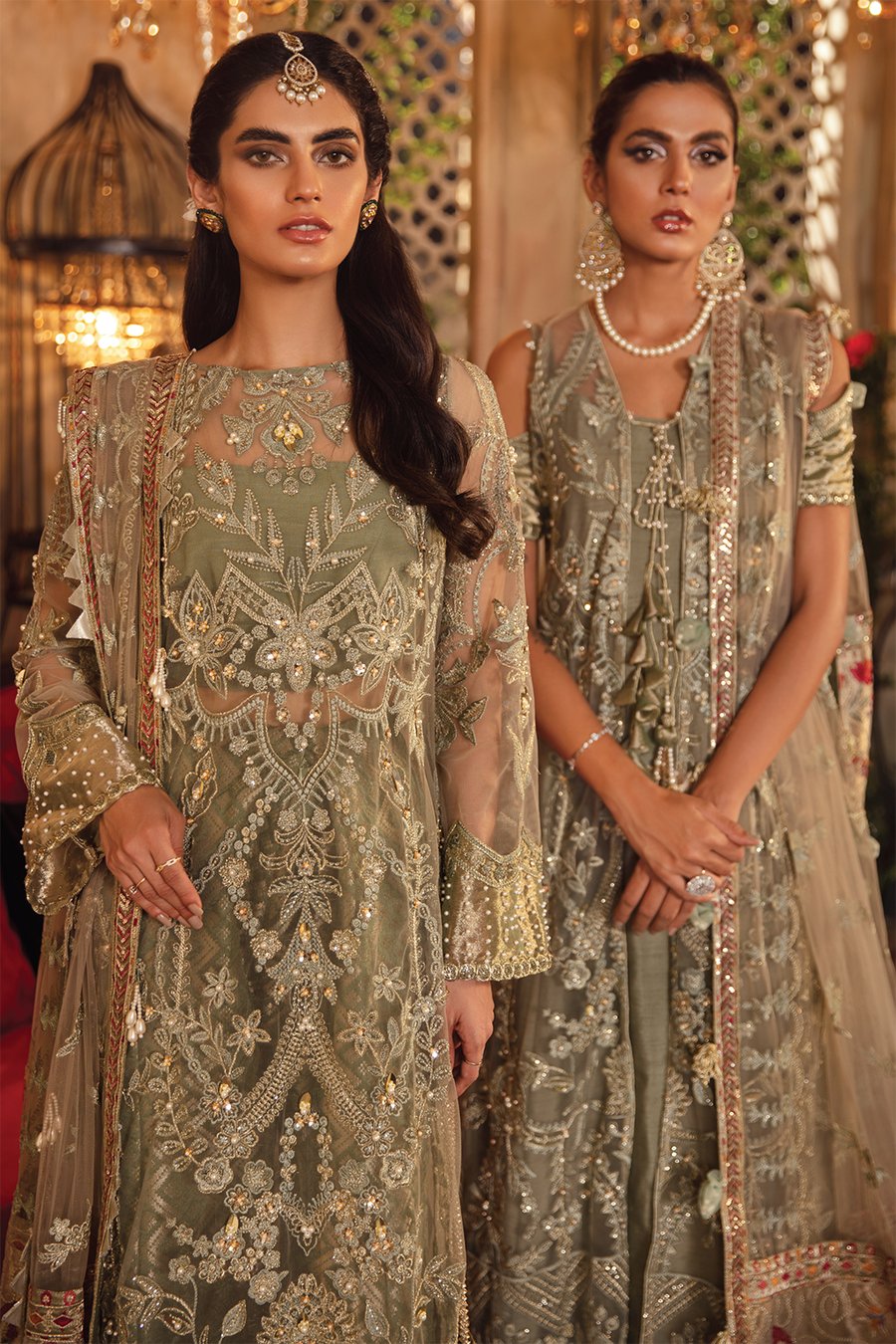 IMC-09 REVERIE - 3PC | Iznik | Meraki Luxury Chiffon 2021