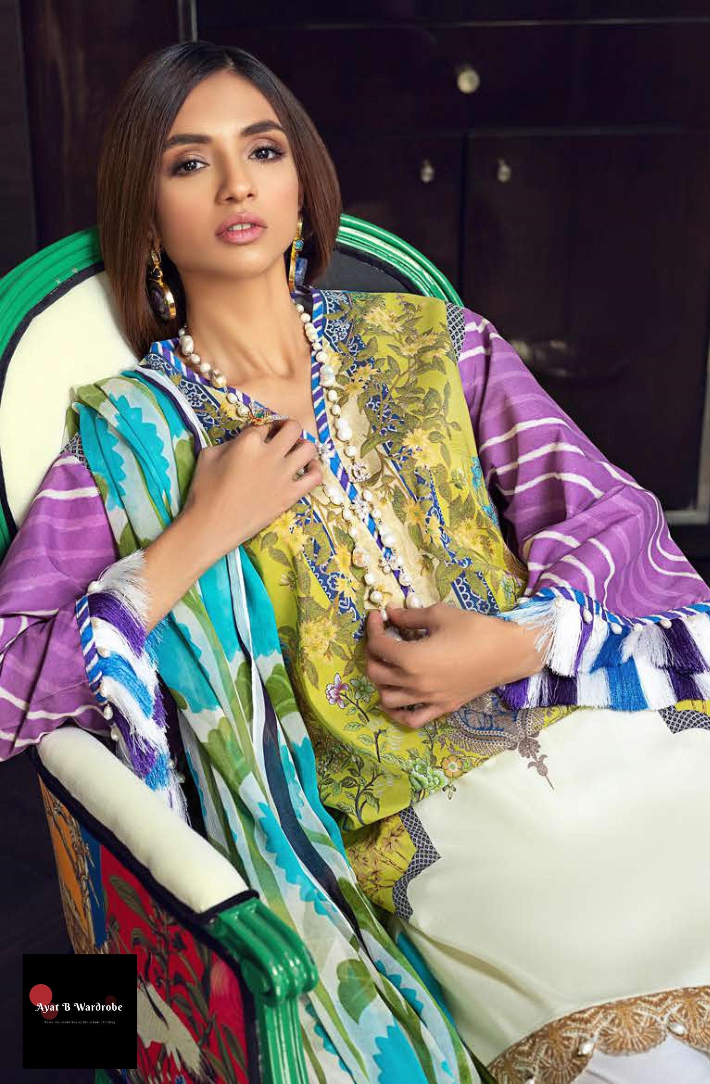 05 A (2 Pcs) | Sana Safinaz | Muzlin Spring/Summer Vol. 1 Collection 2020