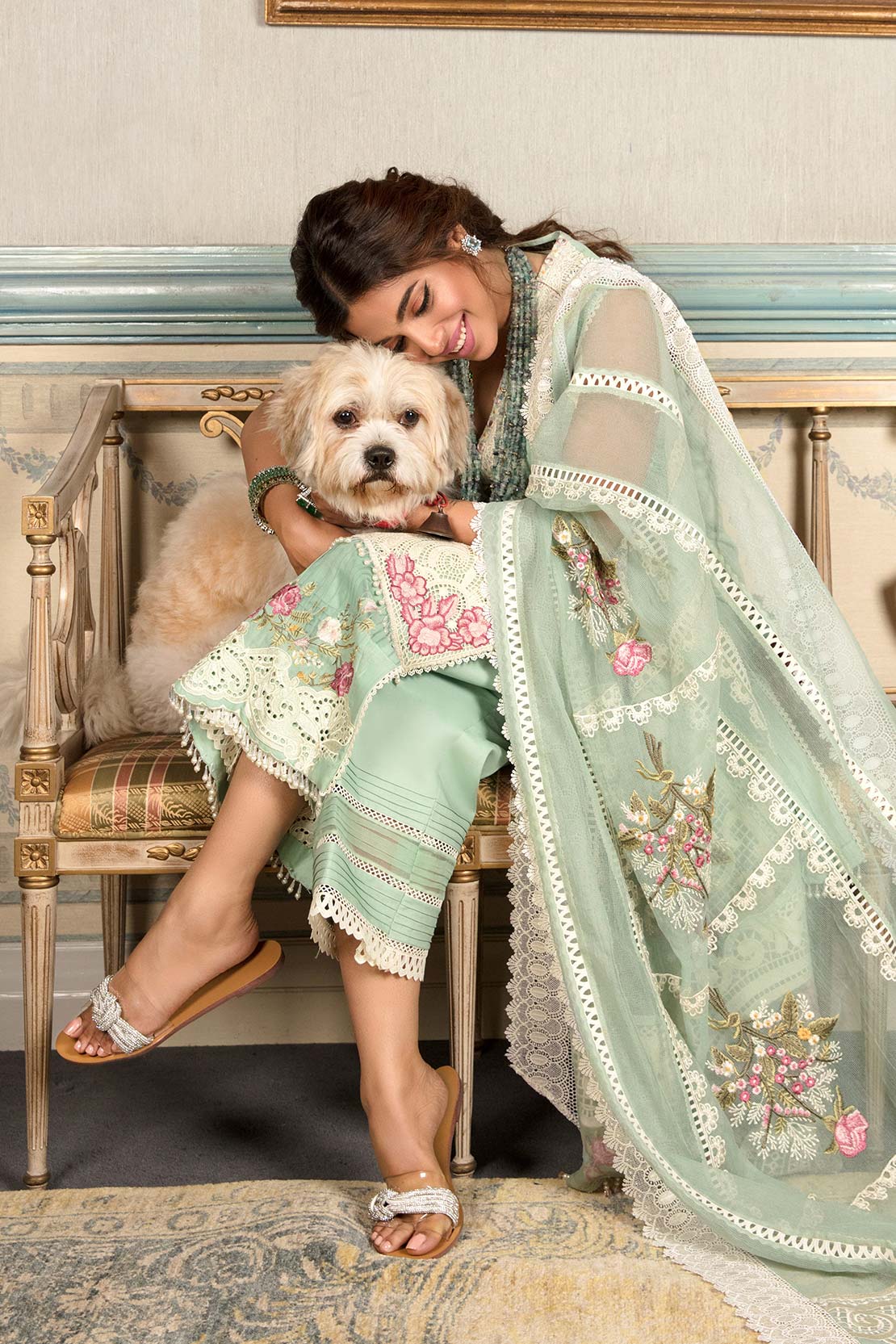 D1-B | Lacey Summer - Maya | Crimson by Saira Shakira | Luxury Lawn Collection