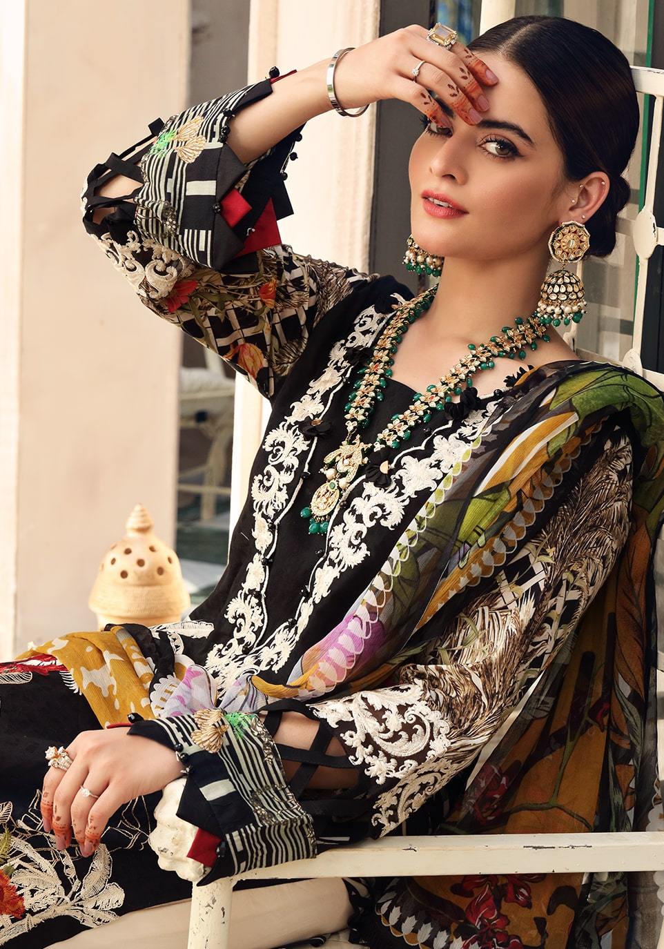EPF-9 Obsidian | Elaf | Festive Chikankari 2021