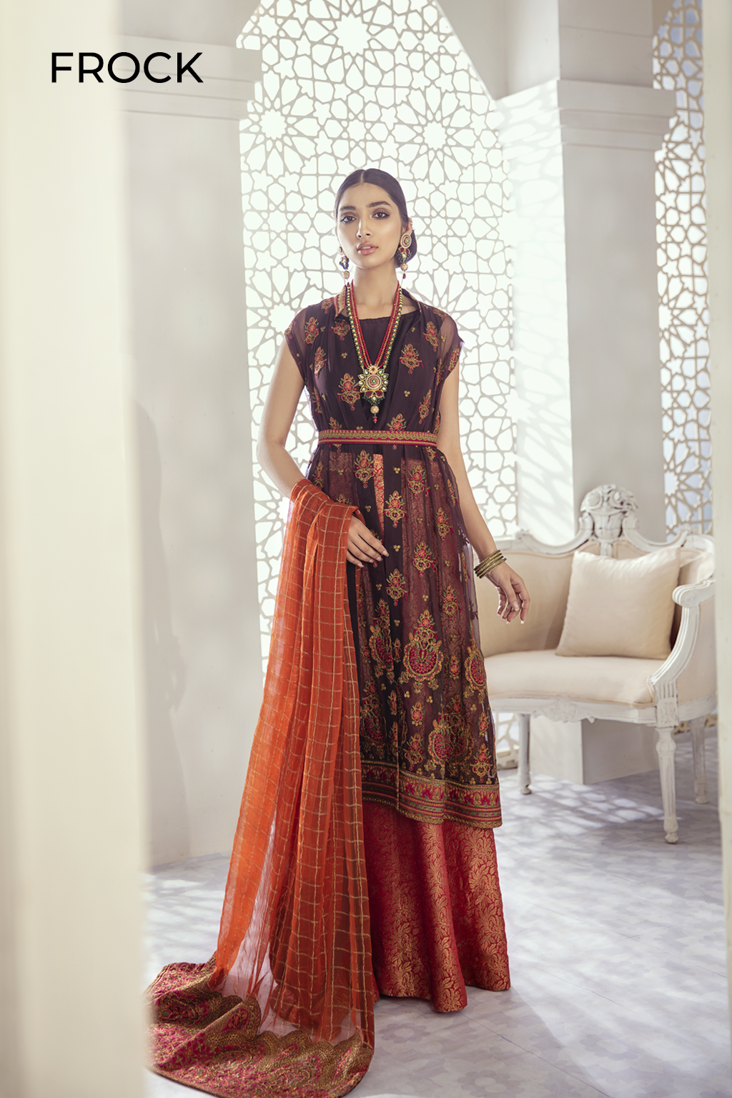 ID-10 Exotic Roots (3PC) | Iznik | Imperial Dreams | Embroidered Chiffon