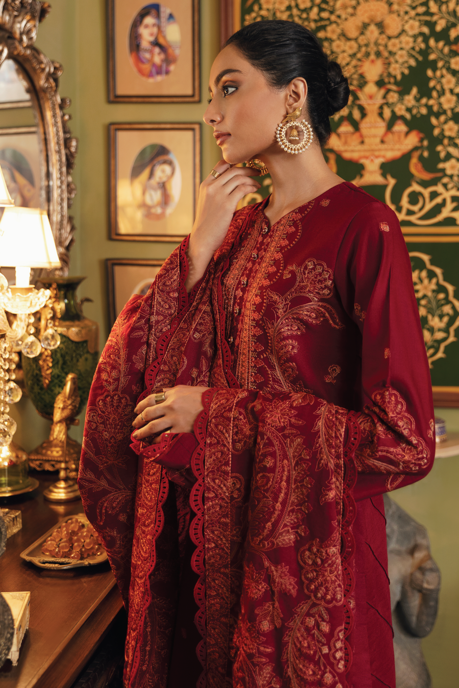 IPW- 08- Regency - 3PC | Iznik | Relic Premium Winter Collection 2021