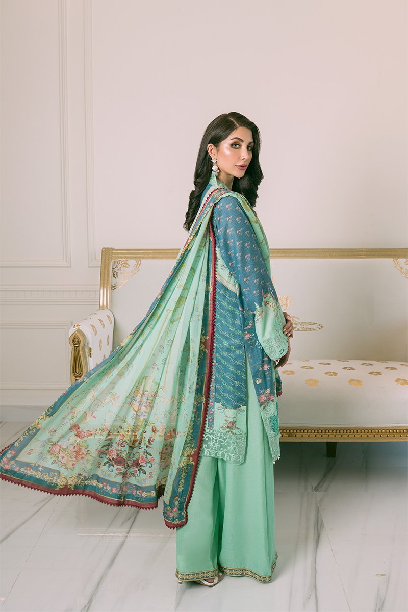 D 611 (Unstitched) | Rang Rasiya | Florence Printed Krandi Collection 2020