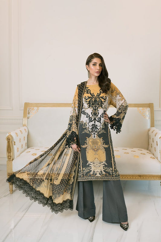 D 612 (Unstitched) |  Rang Rasiya | Florence Printed Krandi Collection 2020