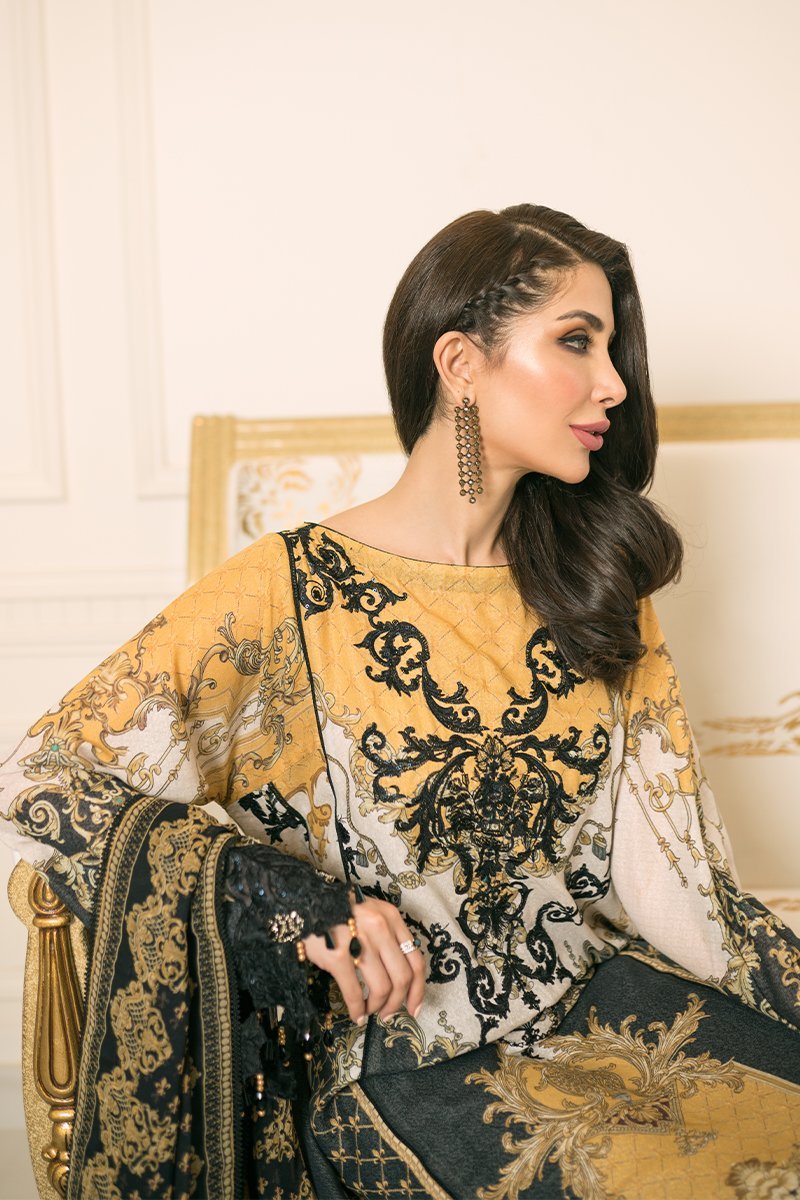 D 612 (Unstitched) | Rang Rasiya | Florence Printed Krandi Collection 2020