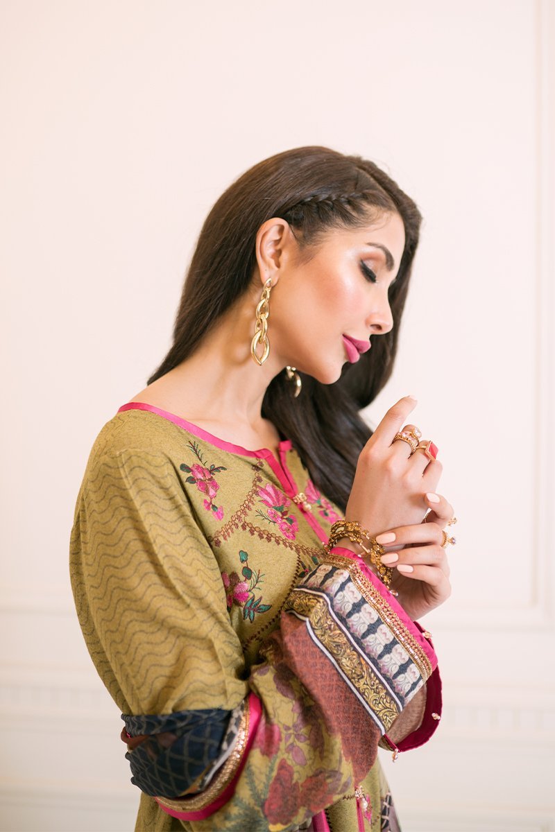 D 614 (Unstitched) | Rang Rasiya | Florence Printed Krandi Collection 2020