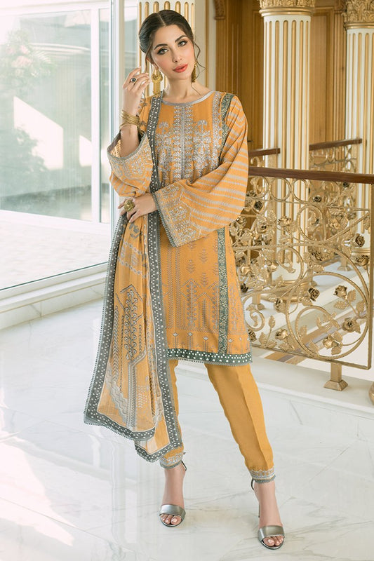 5D 615 (Unstitched) |  Rang Rasiya | Florence Printed Krandi Collection 2020