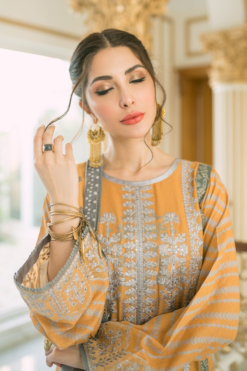 5D 615 (Unstitched) |  Rang Rasiya | Florence Printed Krandi Collection 2020