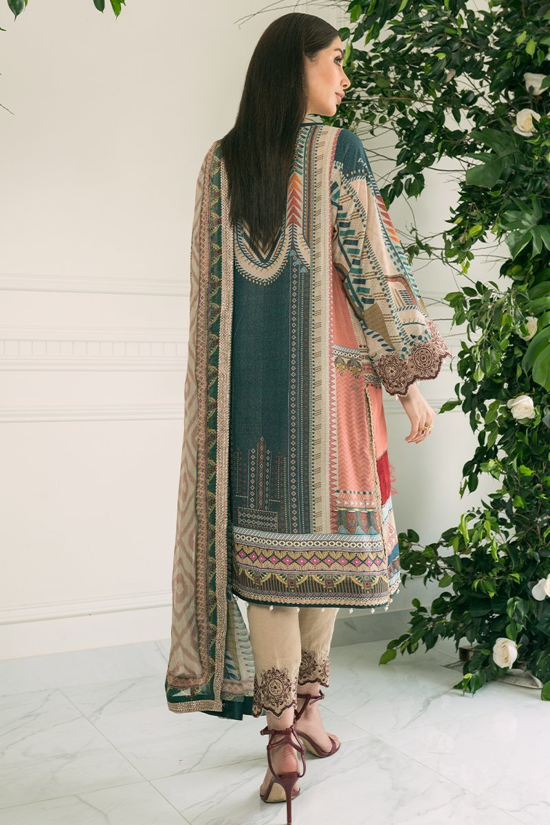 D 616 (Unstitched) |  Rang Rasiya | Florence Printed Krandi Collection 2020