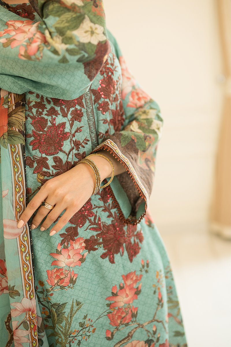 D 619 (Unstitched) | Rang Rasiya | Florence Printed Krandi Collection 2020