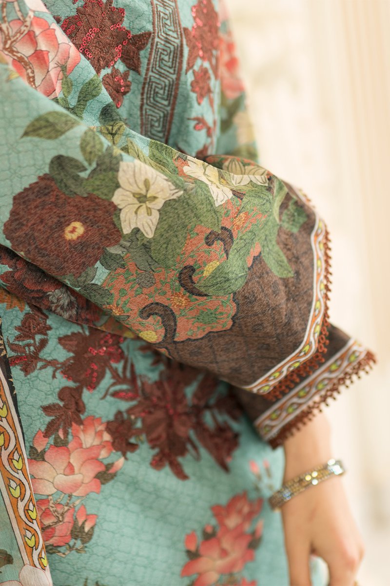 D 619 (Unstitched) |  Rang Rasiya | Florence Printed Krandi Collection 2020