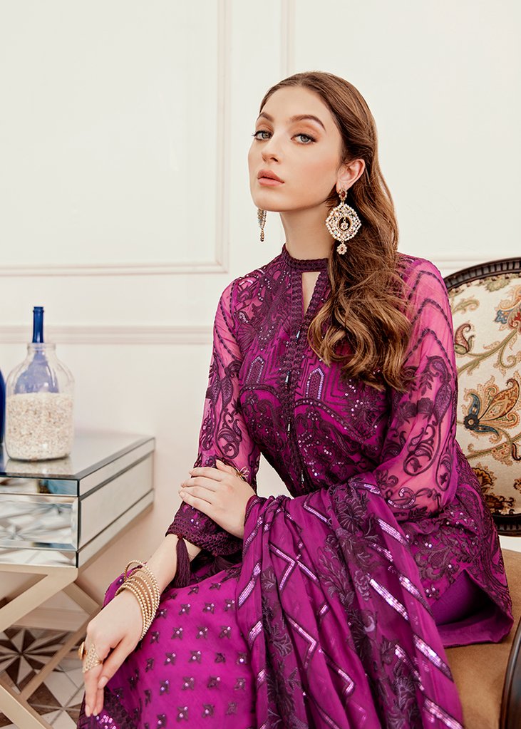 Tempest of Grapes | Afrozeh | La Fuchsia Collection