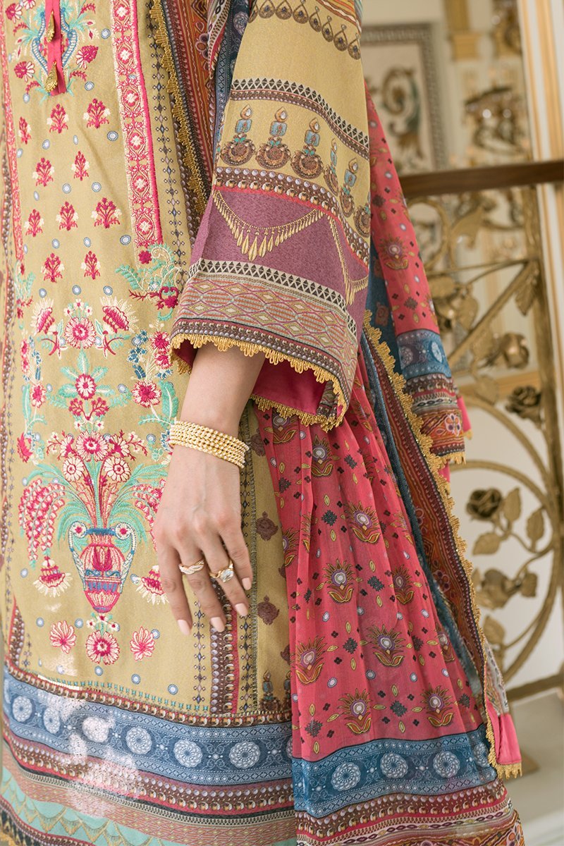 D 620 (Unstitched) |  Rang Rasiya | Florence Printed Krandi Collection 2020